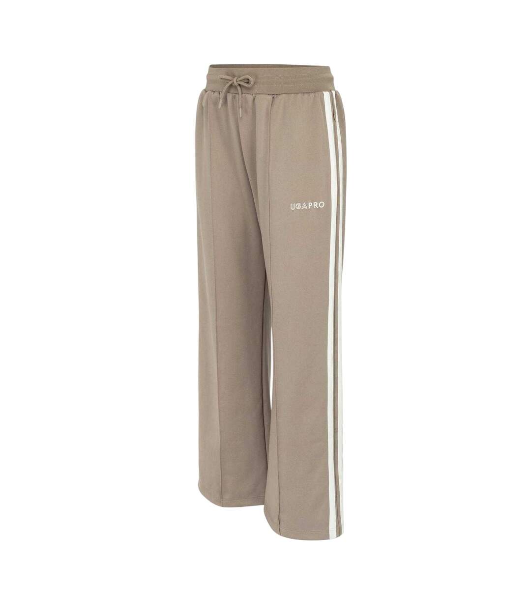 Pantalon De Survêtement Motif/style Rayure Latérale Femme Marron Clair USA Pro-4