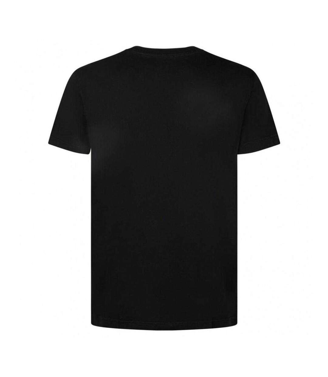T-shirt Motif/style Logo Industry Denim Division Adulte Noir Diesel-2