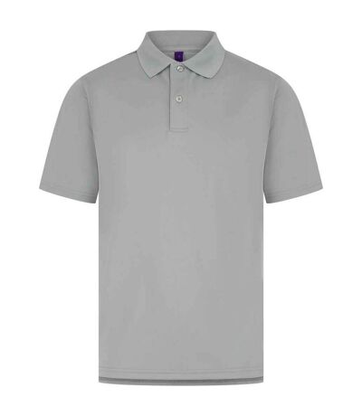 Polo homme argenté Henbury Henbury