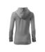 Womens/ladies Trendy Hoodie Grey Malfini-2
