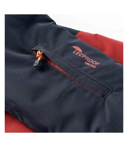 Veste À Capuche Alpir Homme Bleu Foncé Bordeaux Hi-Tec