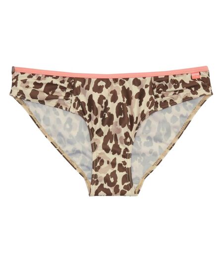 Womens/ladies aceana bikini bottoms leopard Regatta