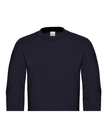 Mens Id.002 Cotton Sweatshirt Black B&C