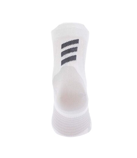 Socquettes run homme blanc / gris Adidas