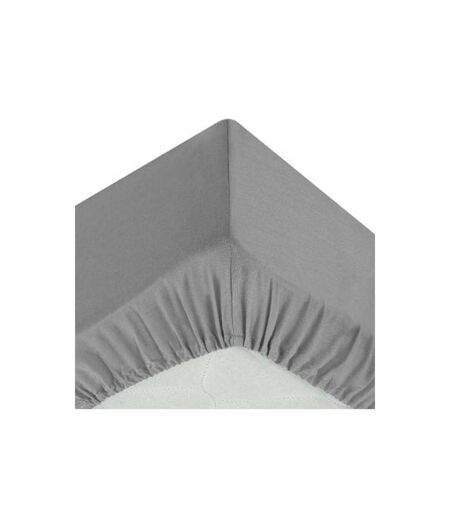 Drap Housse Intérieur 90x190cm Gris