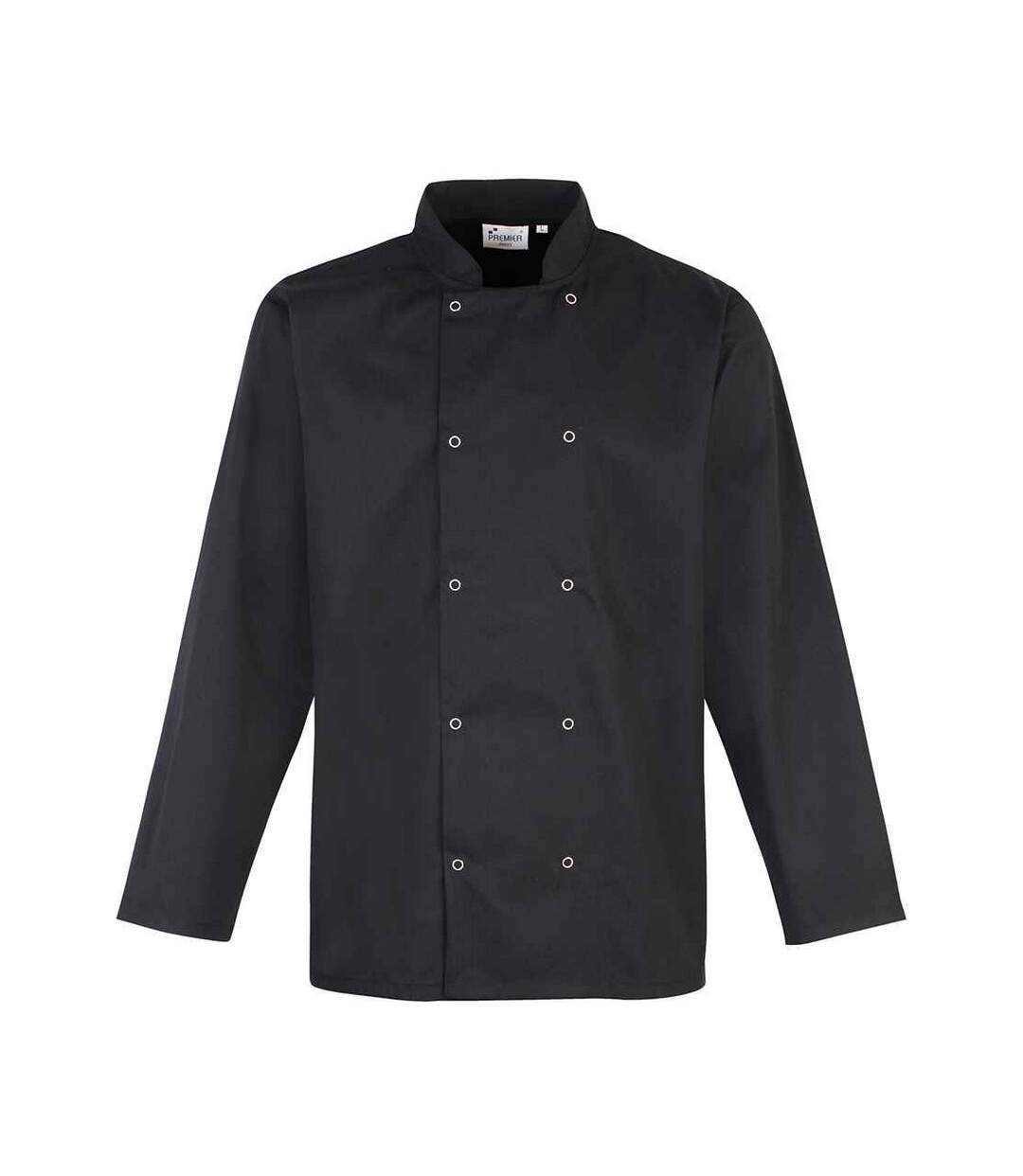 Veste de cuisinier adulte noir Premier-1