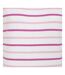 T-shirt Motif/style Blocs De Couleurs En Rayures Breton Femme Rose Lazy Jacks-3