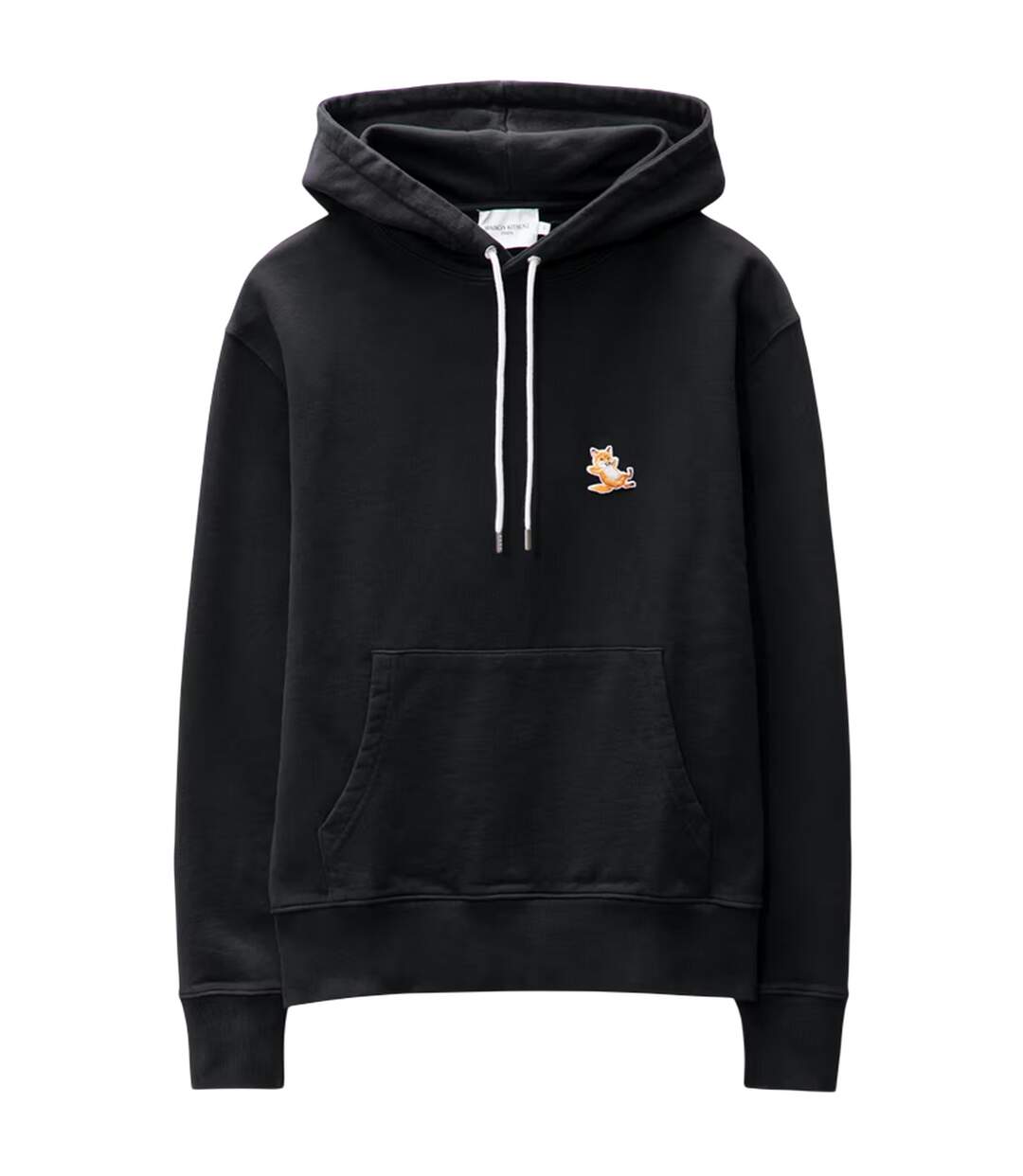 Mens Hoodie Black Maison Kitsuné-2