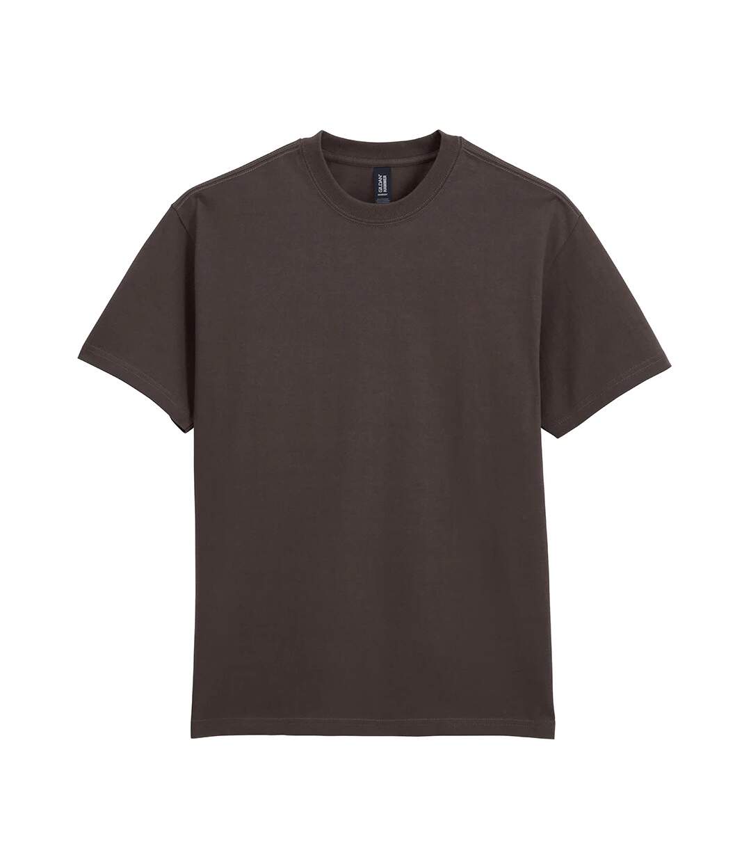 T-shirt Homme Marron Foncé Gildan Hammer-1