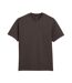 T-shirt Homme Marron Foncé Gildan Hammer-1