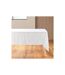 Nappe Antitache Louxor 140x240cm Blanc & Or-1
