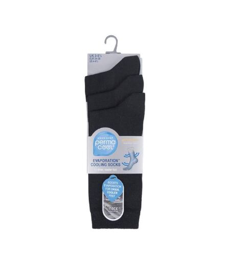 3 Pack Unisex Moisture Wicking Anti Sweat Socks for Hot Weather