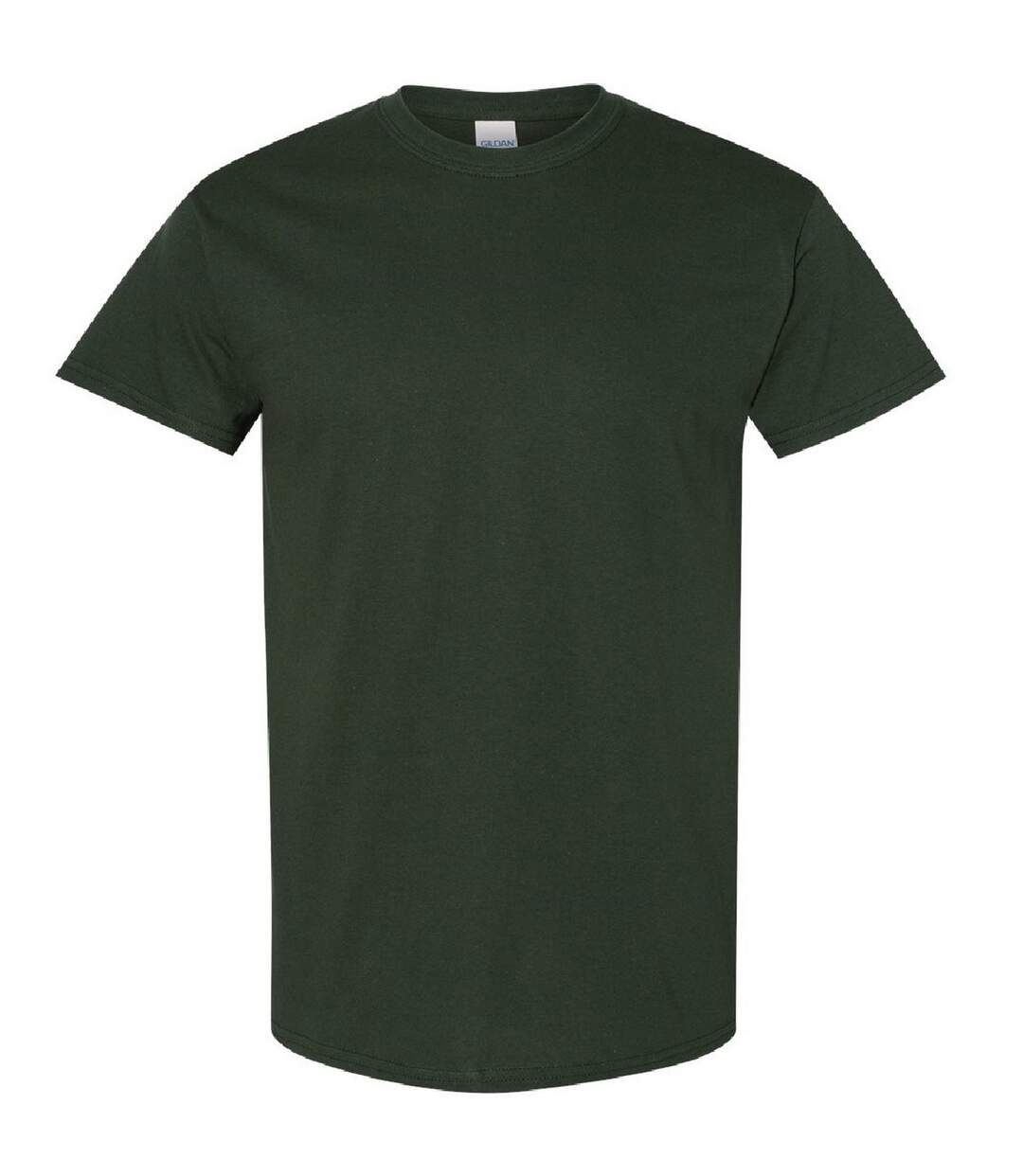 T-shirt homme vert forêt Gildan