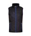 Mens Navigate Quilted Hybrid Gilet Black New Royal Regatta-1