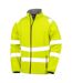 Veste softshell homme jaune fluo Result Genuine Recycled-1