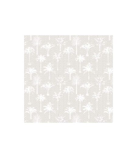 Nappe Enduite Imprimée Lila 150x250cm Lin & Blanc