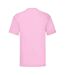 Mens valueweight t-shirt light pink Fruit of the Loom