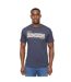Mens Trentmore T-shirt Dark Navy Duck And Cover-1