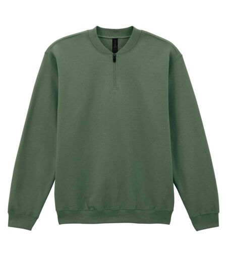 Sweat Softstyle Adulte Vert Kaki Gildan