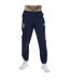 Mens 2023/24 Italy Presentation Jogging Bottoms Blue Adidas-1
