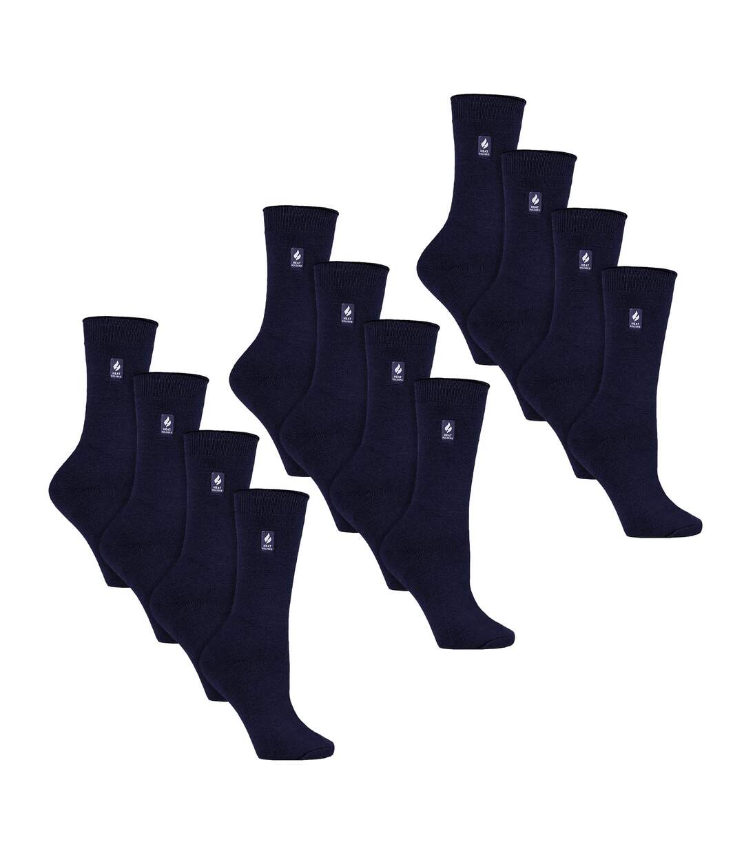12 paires de chaussettes thermiques ultra-légères et douces pour femmes-1