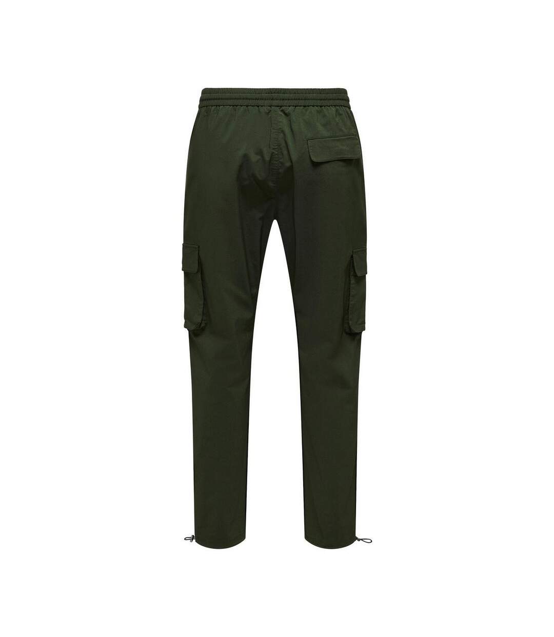 Pantalon À Poches Homme Kaki Only-3