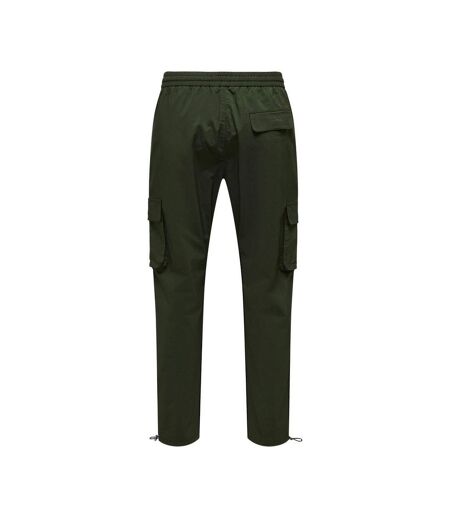 Pantalon À Poches Homme Kaki Only