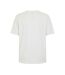 Mens Embroidered Logo Cotton T-shirt White Maison Kitsuné-2