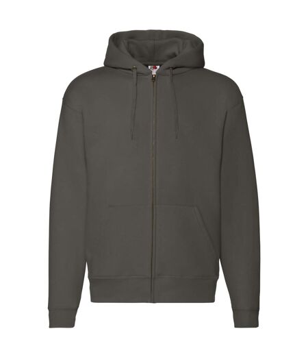 Veste À Capuche Premium Homme Charbon Fruit Of The Loom