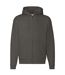 Veste À Capuche Premium Homme Charbon Fruit Of The Loom-1