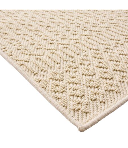 Tapis Tissé en Relief Sinata 120x170cm Naturel
