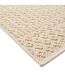 Tapis Tissé en Relief Sinata 120x170cm Naturel-2