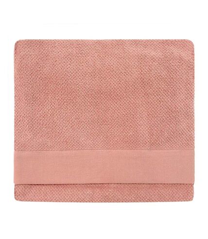Furn Textured Bath Towel (Blush) (One Size) - UTRV2756