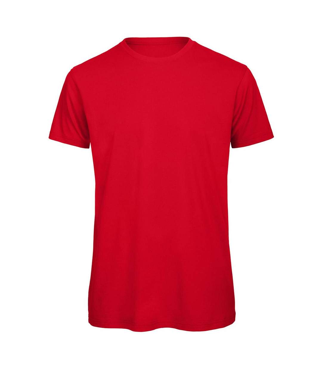 T-shirt En Coton Bio Homme Rouge B&C Favourite-1