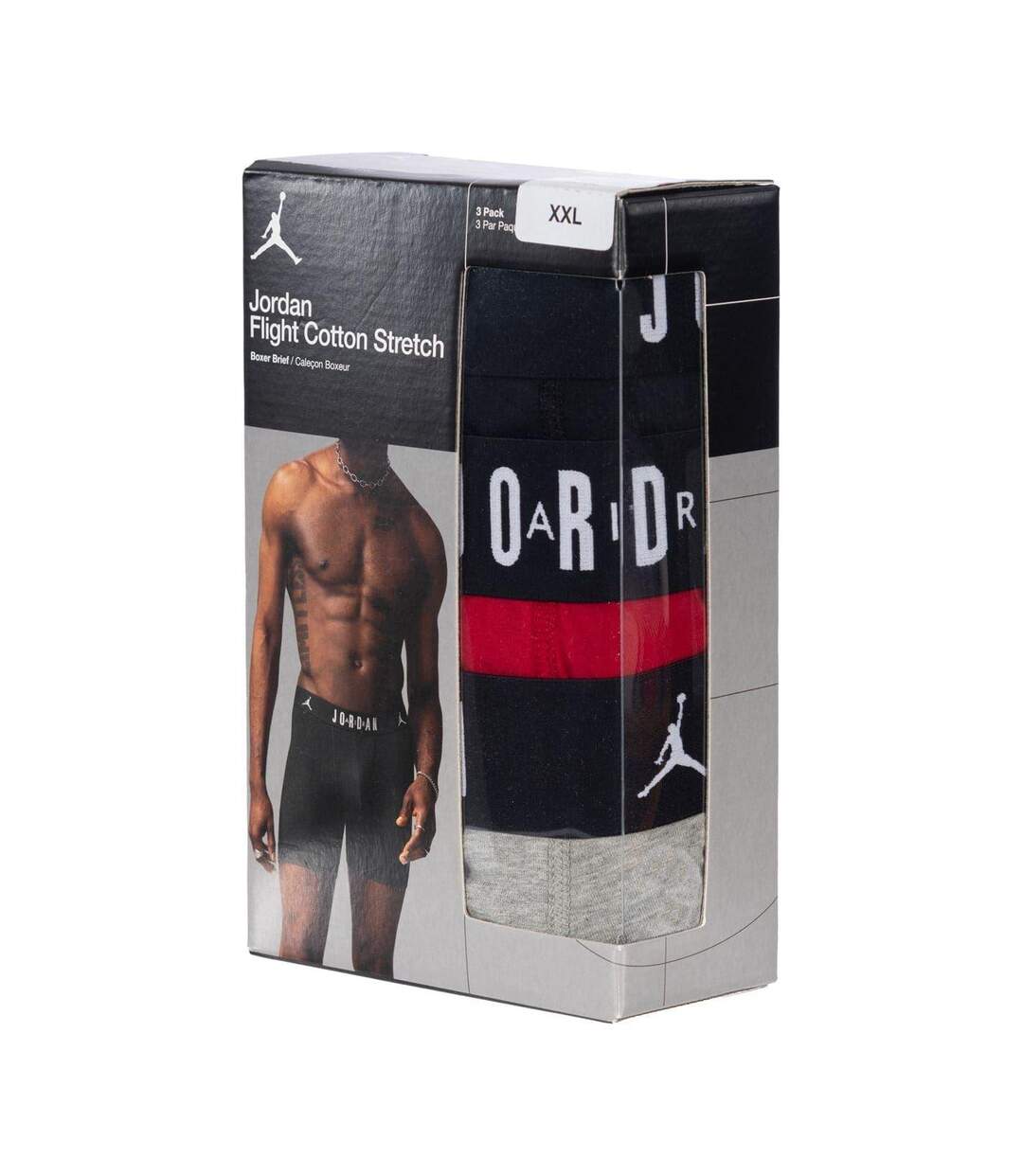 Slips Homme Rouge Noir Air-2
