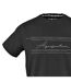 T-shirt Motif/style Lettrage Homme Noir Aquascutum-4