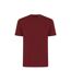 Unisex adult sierra recycled cotton lightweight t-shirt light heather blue Iqoniq-3