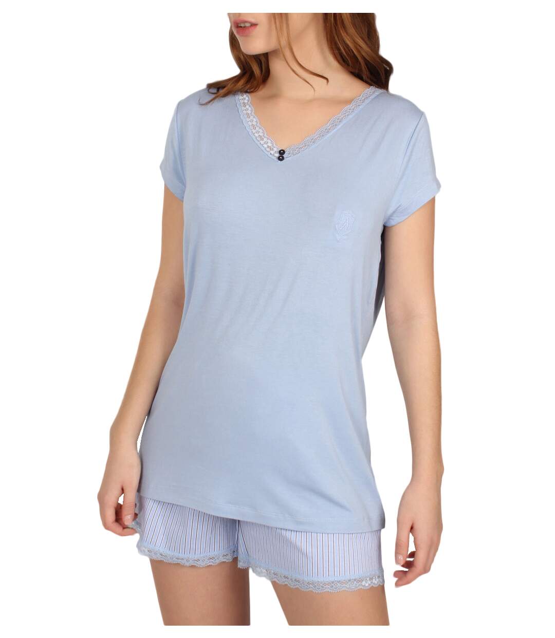 Pyjama short t-shirt Fresh And Soft Admas-1