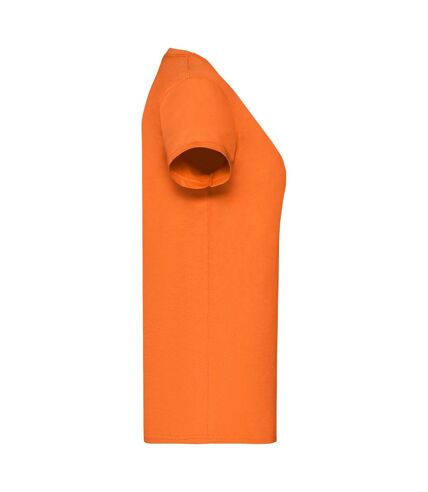 Fruit Of The Loom - T-shirts manches courtes - Femmes (Orange) - UTBC4810