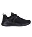 Womens/ladies Bobs Squad Chaos Trainers Black Skechers-3