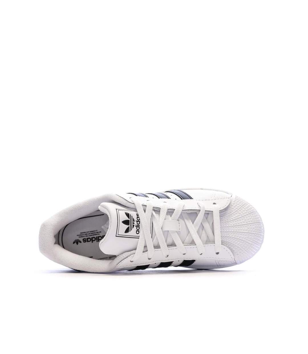 Superstar baskets blanc/noir mixte adidas-4