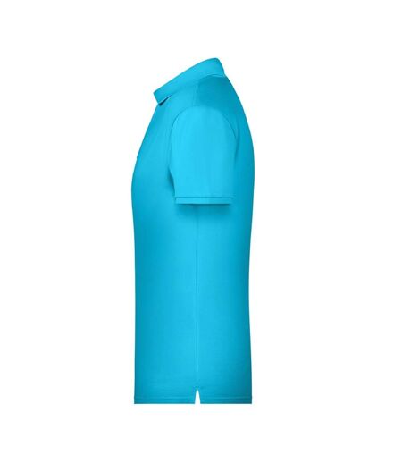 Polo Basic Homme Turquoise Vif James And Nicholson
