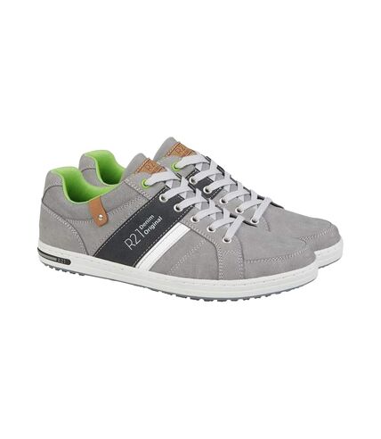 Route 21 Mens PU Casual Shoes (Gray) - UTDF2013