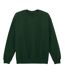 Sweat Uni Col Ras-du-cou Softstyle Adulte Vert Foncé Gildan-2