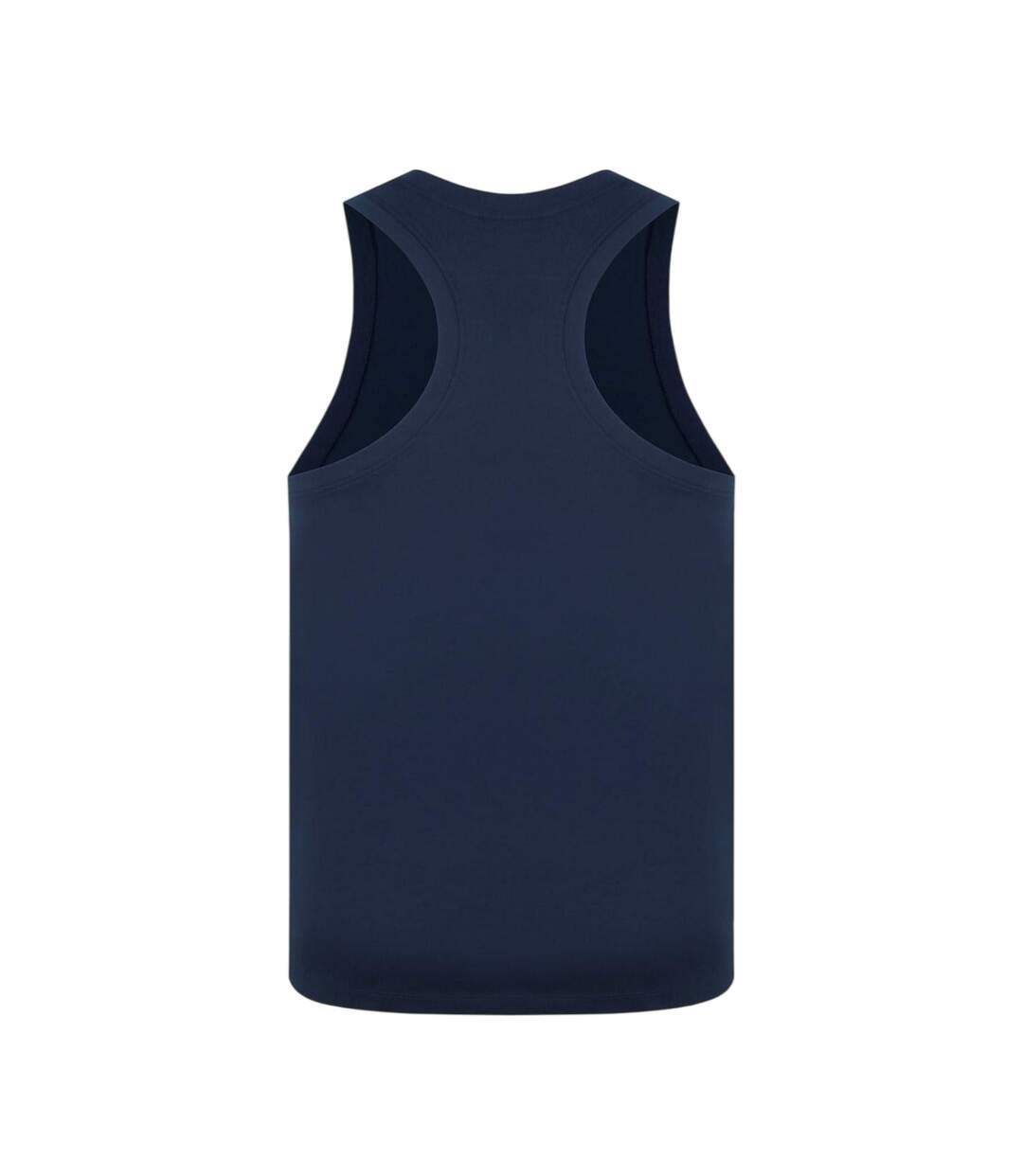 Mens Cotton Sleeveless Vest Top Navy Slazenger-2