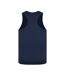 Mens Cotton Sleeveless Vest Top Navy Slazenger-2