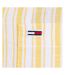 Chemisette Jaune/Blanc Homme Tommy Hilfiger Stripe Linen - L