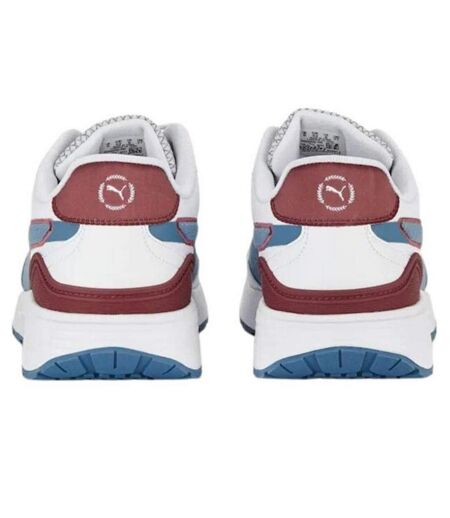 Baskets Runtamed Plus Homme Blanc Bleu Puma