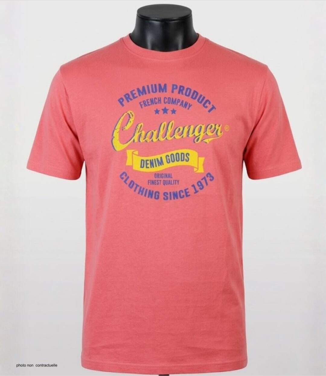 CHALLENGER TEE3004C - Tee-shirt imprimé manches courtes en coton jersey pour un confort estival absolu-3