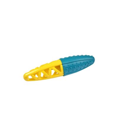 Jouet pour Chien Ovale Géométrique 23cm Bleu